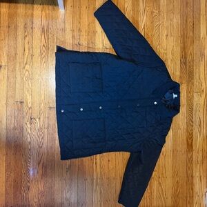 Men's Quilted Black Jacket - Lightweight Layer
